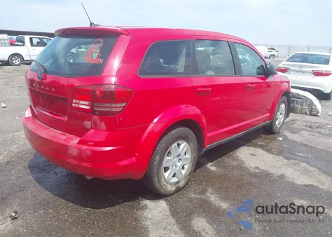 2012 Dodge Journey Se/Avp z USA, uszkodzony, nr VIN 3C4PDCAB6CT377170